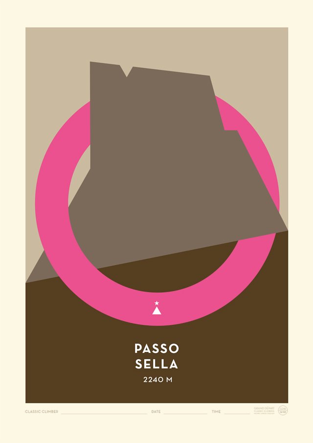 Poster Passo Sella