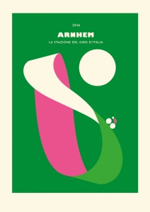 Arnhem, Poster La Stazione del Giro d'Italia