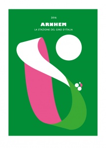 Arnhem, La Statione del Giro d'Italia